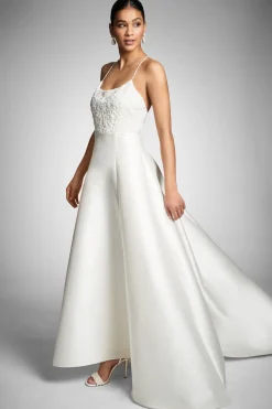 Sachin & Babi Belinda Gown - White/