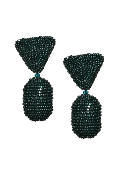 Sachin & Babi Chrystie Earrings - Metallic Faceted Beads