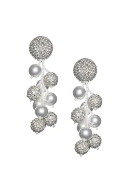 Sachin & Babi Coconut Earrings - Crystals / Pearls