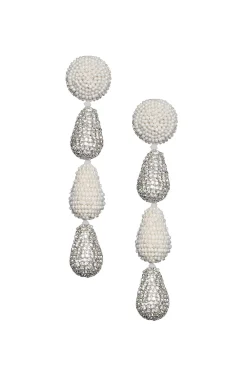 Sachin & Babi Eliza Earrings - Smooth Beads / Crystals
