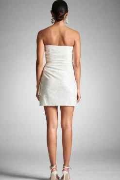 Sachin & Babi Fete Dress - Ivory Sequins