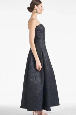 Sachin & Babi Margaux Gown - Black/Midnight