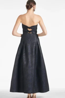 Sachin & Babi Margaux Gown - Black/Midnight