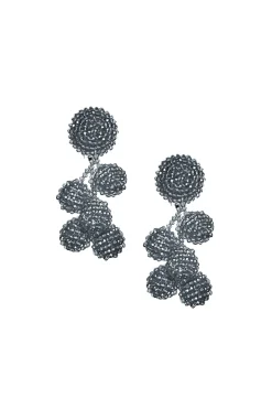 Sachin & Babi Mini Coconuts Earrings - Metallic Faceted Beads