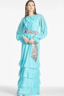 Sachin & Babi Venus Gown -