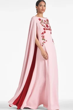 Sachin & Babi Vittoria Gown - Morganite/Ruby