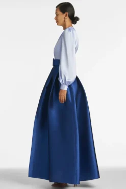 Sachin & Babi Zoe Gown - Periwinkle u0026 Eclipse